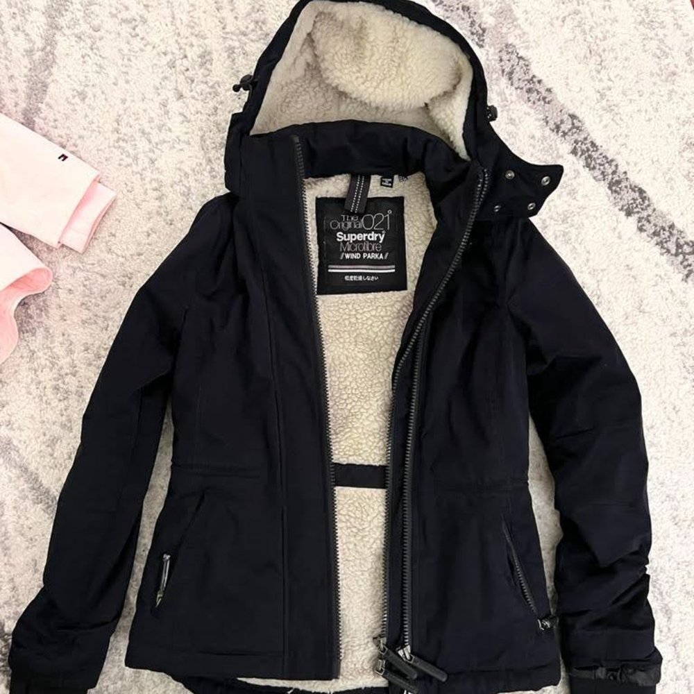 SUPERDRY Boxy Snorkle Hooded SD-Windparka Jacket